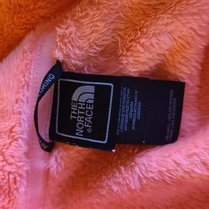Hot coral The North Face full zip Osito jacket